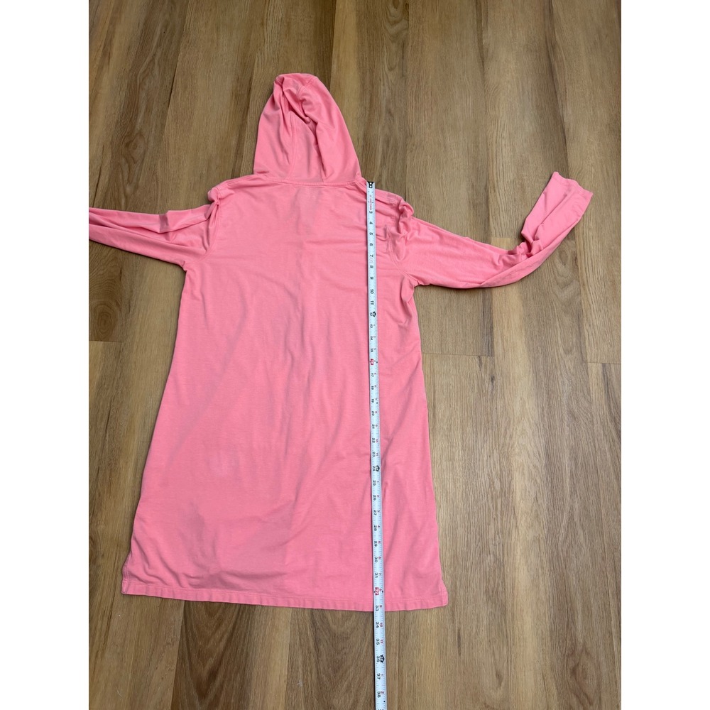 Coolibar Pink UPF 50+ Sun Protection Zip Front Hoodie Dress M outdoors - Picture 8 of 8